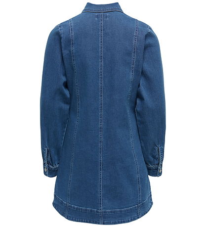 Kids Only Kjole - KogFenja - Medium Blue Denim