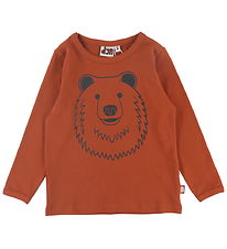 DYR-Cph Bluse - Dyrroar - Chili Outline Bjørn