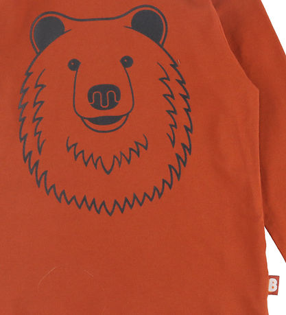 DYR-Cph Bluse - Dyrroar - Chili Outline Bjørn