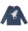 DYR-Cph Bluse - Dyrshedding - Dark Grey Blue Underhaj