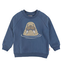 DYR-Cph Sweatshirt - Dyrbellow - Dark Grey Blue Hvalros
