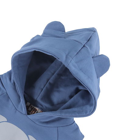 DYR-Chp Hættetrøje - Dyrbellow - Ocean Blue Elefant