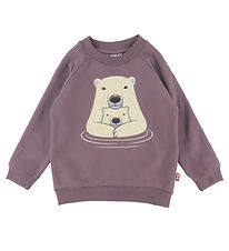 DYR-Chp Sweatshirt - Dyrbellow - Grey Plum Isbjørnmor