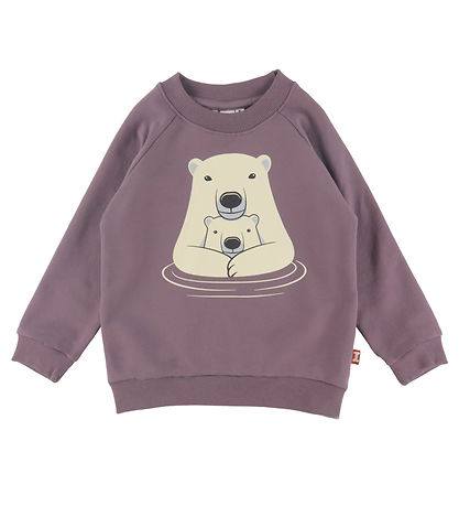 DYR-Chp Sweatshirt - Dyrbellow - Grey Plum Isbjørnmor