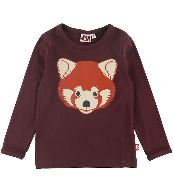 DYR-Chp Bluse - Dyrshedding - Dark Wine Rød Panda