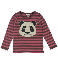 DYR-Cph Bluse - Dyrshedding - Dark Cherry/Berry Compote Panda