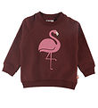 DYR-Cph Sweatshirt - Dyrbellow - Dark Cherry Flamingo