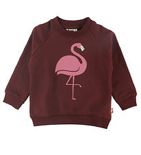 DYR-Cph Sweatshirt - Dyrbellow - Dark Cherry Flamingo