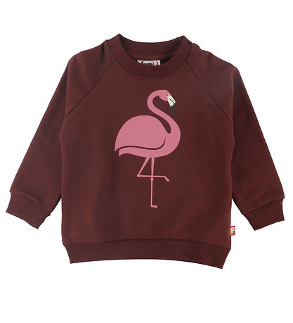 DYR-Cph Sweatshirt - Dyrbellow - Dark Cherry Flamingo