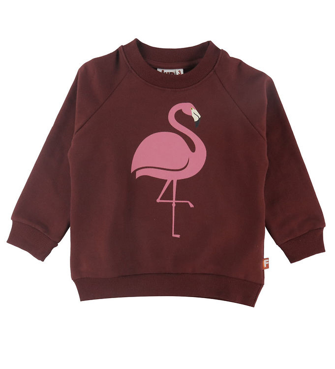 DYR Sweatshirt - DyrBellow - Dark Cherry Flamingo