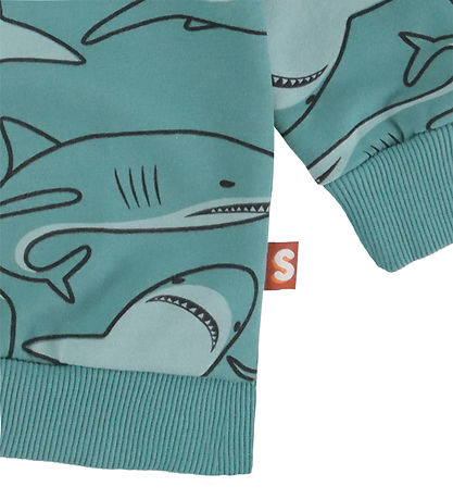 DYR-Cph Sweatshirt - Dyrbellow - Foam Duck Sharky Waters