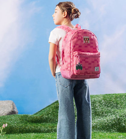 Herschel Rygsæk - Heritage Kids - Minecraft - Pink Sheep