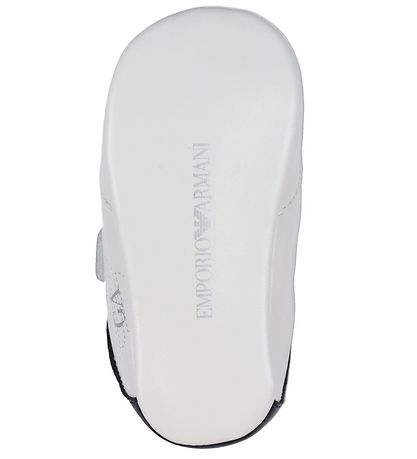 Emporio Armani Skindfutter - Hvid/Navy Emporio Armani Skindfutter - Hvid/Navy