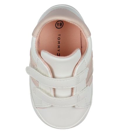 Tommy Hilfiger Slippers - Velcro - White/Blue