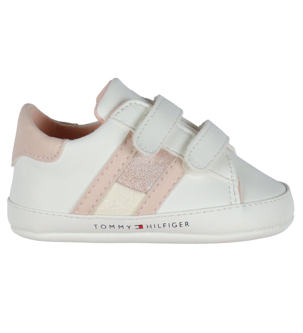 Tommy Hilfiger Chaussons - Velcro - WhiteBlue - Tommy Hilfiger - 17 - Chaussons 54 €