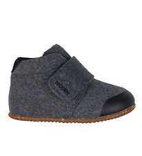 Woden Hjemmesko - Kim - Filt - Dark Grey Melange Woden Hjemmesko - Kim - Filt - Dark Grey Melange