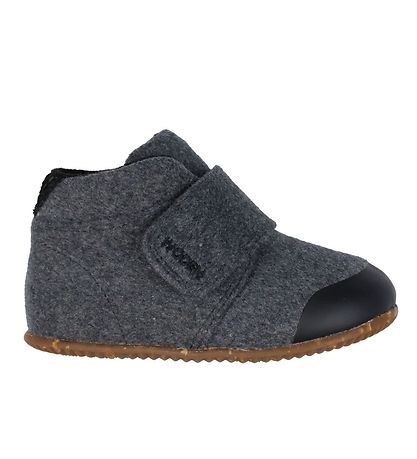 Woden Hjemmesko - Kim - Filt - Dark Grey Melange Woden Hjemmesko - Kim - Filt - Dark Grey Melange