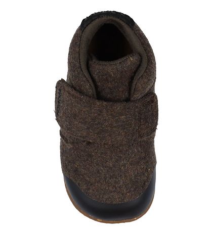 Woden Hjemmesko  - Kim - Filt - Brown Melange Woden Hjemmesko  - Kim - Filt - Brown Melange