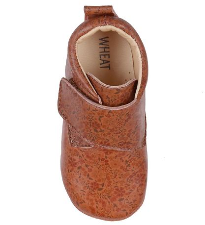 Wheat Skindfutter - Dakota Print - Amber Brown Flowers
