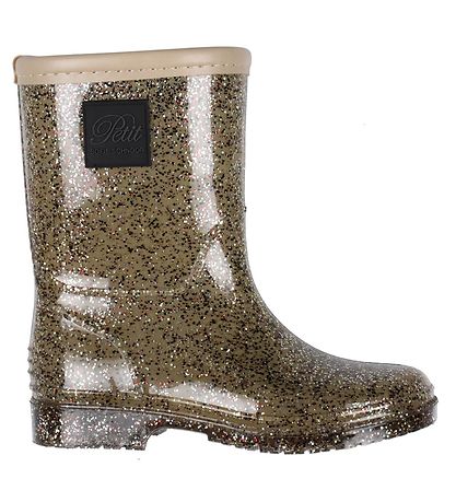 Petit by Sofie Schnoor Gummistøvler - Beige m. Glimmer Petit by Sofie Schnoor Gummistøvler - Beige m. Glimmer
