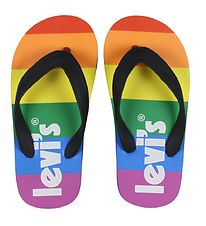 Levis Klipklapper - South Beach 2.0 - Black/Rainbow Levis Klipklapper - South Beach 2.0 - Black/Rainbow