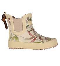 Bisgaard Gummistøvler - Kort - Beige Leaves Bisgaard Gummistøvler - Kort - Beige Leaves