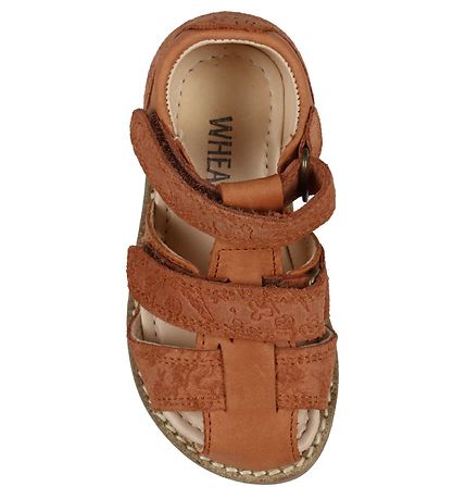 Wheat Sandaler - Macey - Amber Brown m. Mønster Wheat Sandaler - Macey - Amber Brown m. Mønster