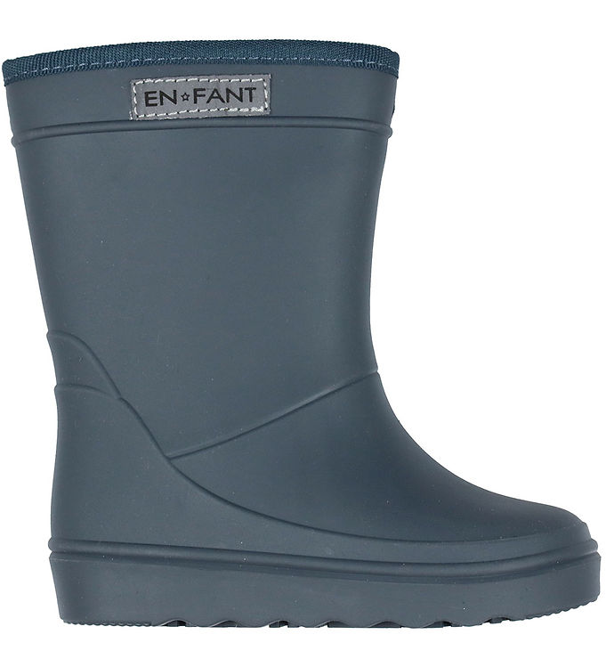 En Fant Gummistøvler - Dark Slate