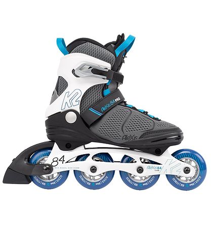 K2 Rulleskøjter - Alexis 84 Pro - Grå/Blå - Inliner K2 Rulleskøjter - Alexis 84 Pro - Grå/Blå - Inliner