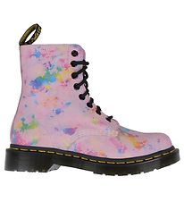 Dr. Martens Støvler - 1460 Pascal - Pink Rainbow Burst Suede Dr. Martens Støvler - 1460 Pascal - Pink Rainbow Burst Suede