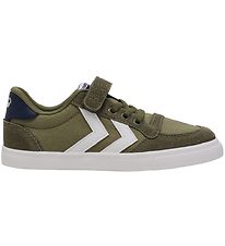 Hummel Sko - Slimmer Stadil Low Jr - Capulet Olive Hummel Sko - Slimmer Stadil Low Jr - Capulet Olive