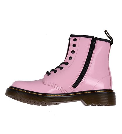 Dr. Martens Støvler - 1460 J Patent Lamper - Pale Pink Dr. Martens Støvler - 1460 J Patent Lamper - Pale Pink