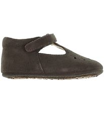 Bisgaard Ballerina Hjemmesko - Bloom - Dark Brown Bisgaard Ballerina Hjemmesko - Bloom - Dark Brown