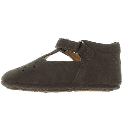 Bisgaard Ballerina Hjemmesko - Bloom - Dark Brown Bisgaard Ballerina Hjemmesko - Bloom - Dark Brown