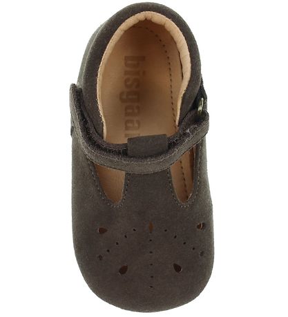 Bisgaard Ballerina Hjemmesko - Bloom - Dark Brown Bisgaard Ballerina Hjemmesko - Bloom - Dark Brown