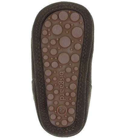 Bisgaard Ballerina Hjemmesko - Bloom - Dark Brown Bisgaard Ballerina Hjemmesko - Bloom - Dark Brown