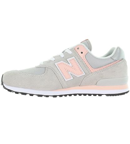 New Balance Sko - 574 - Rain Cloud/Pink Haze