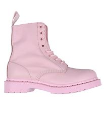 Dr. Martens Støvler - 1460 Pascal Mono - Chalk Pink/Virginia Dr. Martens Støvler - 1460 Pascal Mono - Chalk Pink/Virginia