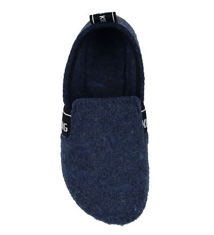 Living Kitzbühel Hjemmesko - Uld - Midnight Navy Living Kitzbühel Hjemmesko - Uld - Midnight Navy