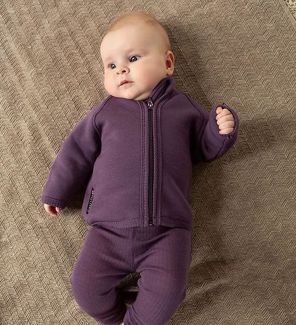 Smallstuff Cardigan - Uld - Dark Rose Smallstuff Cardigan - Uld - Dark Rose