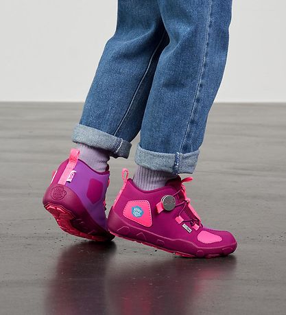 Affenzahn Støvler - Lowboot Econyl - Trail Flamingo - Pink Affenzahn Støvler - Lowboot Econyl - Trail Flamingo - Pink