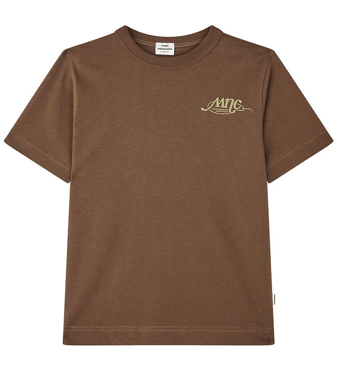 Mads Nørgaard T-Shirt - Theo - Cocoa