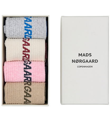 Mads Nørgaard Strømper - 4-pak - Sock Box Mix
