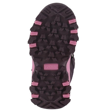 Viking Støvler - Track Mid WP 2V - Plum/Multi