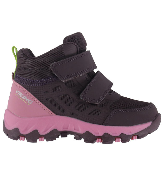 Viking Støvler - Tex - Track Mid - Plum/Multi