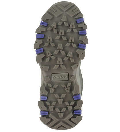 Viking Støvler - Track Mid WP SL - Olive