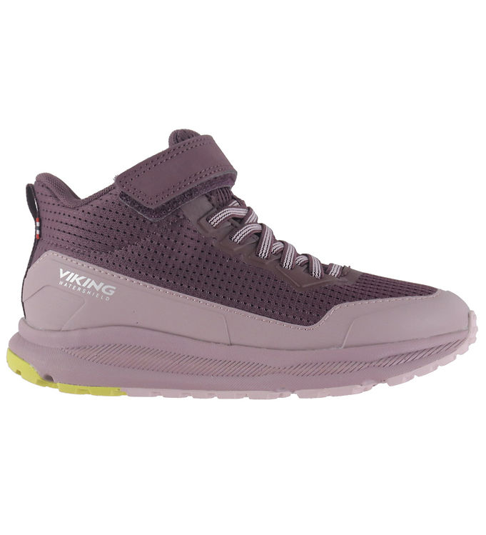 Viking Kängor - Flöde Mid WP 1V - Plum