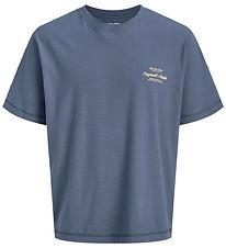 Jack & Jones T-shirt - JorNorrebro - Crown Blue