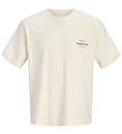 Jack & Jones T-shirt - JorNorrebro - Antique White