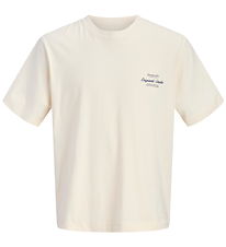 Jack & Jones T-shirt - JorNorrebro - Antique White